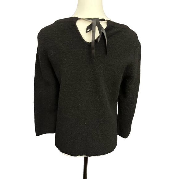 NEW WITH TAGS Brooks Brothers Women's Black Sweater Size X-Small - Picture 2 of 3